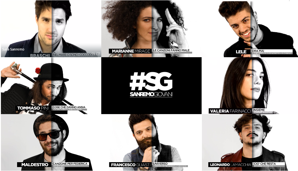Ακούστε τα 8 υποψήφια τραγούδια των νέων καλλιτεχνών του Sanremo