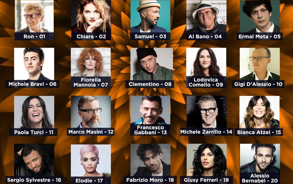 Sanremo 2017: Αποτελέσματα τέταρτης βραδιάς –  Επιλέχθηκαν οι φιναλίστ