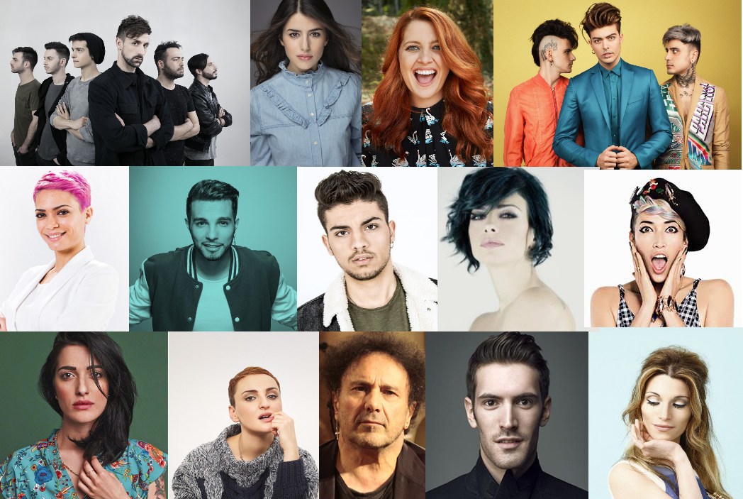 Ιταλία : Τα ονόματα που ακούγονται για το Sanremo 2018