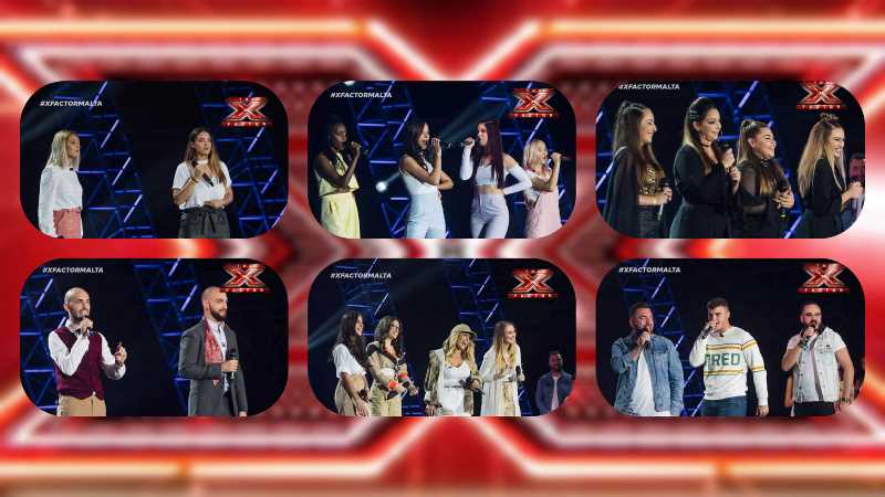 Malta: Τα έξι γκρουπ που προκρίθηκαν από το Chair Challenge του X-Factor Malta
