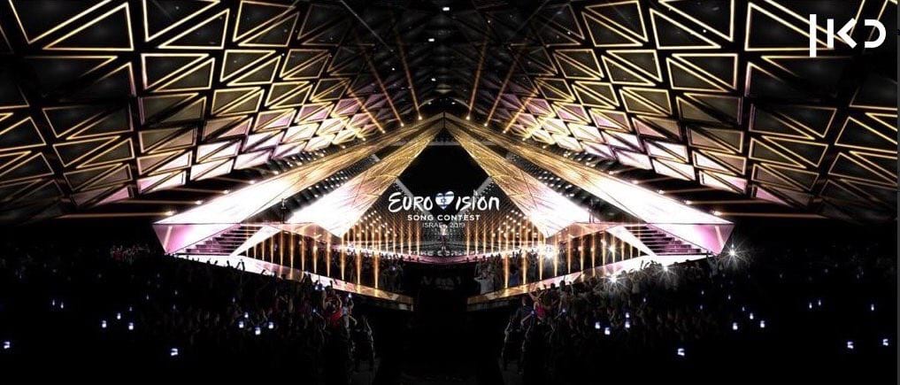 Eurovision 2019: Η πρώτη εικόνα από την σκηνή της Eurovision στο Τελ Αβίβ