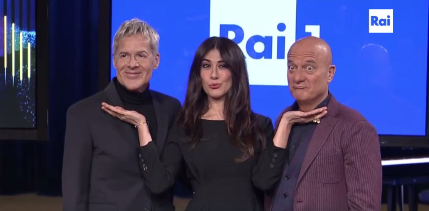 Ιταλία: Οι Claudio Bisio,Virginia Raffaele και Claudio Baglioni θα είναι οι παρουσιαστές του Sanremo 2018