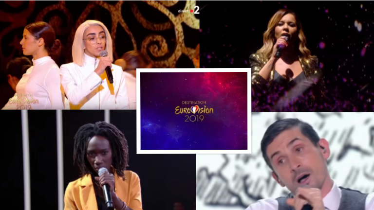 Γαλλία: Οι 4 προκριθέντες του πρώτου ημιτελικού του Destination Eurovision 2019.
