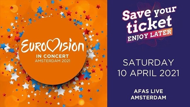 Ανακοινώθηκε η ημερομηνία διεξαγωγής του Eurovision In Concert 2021
