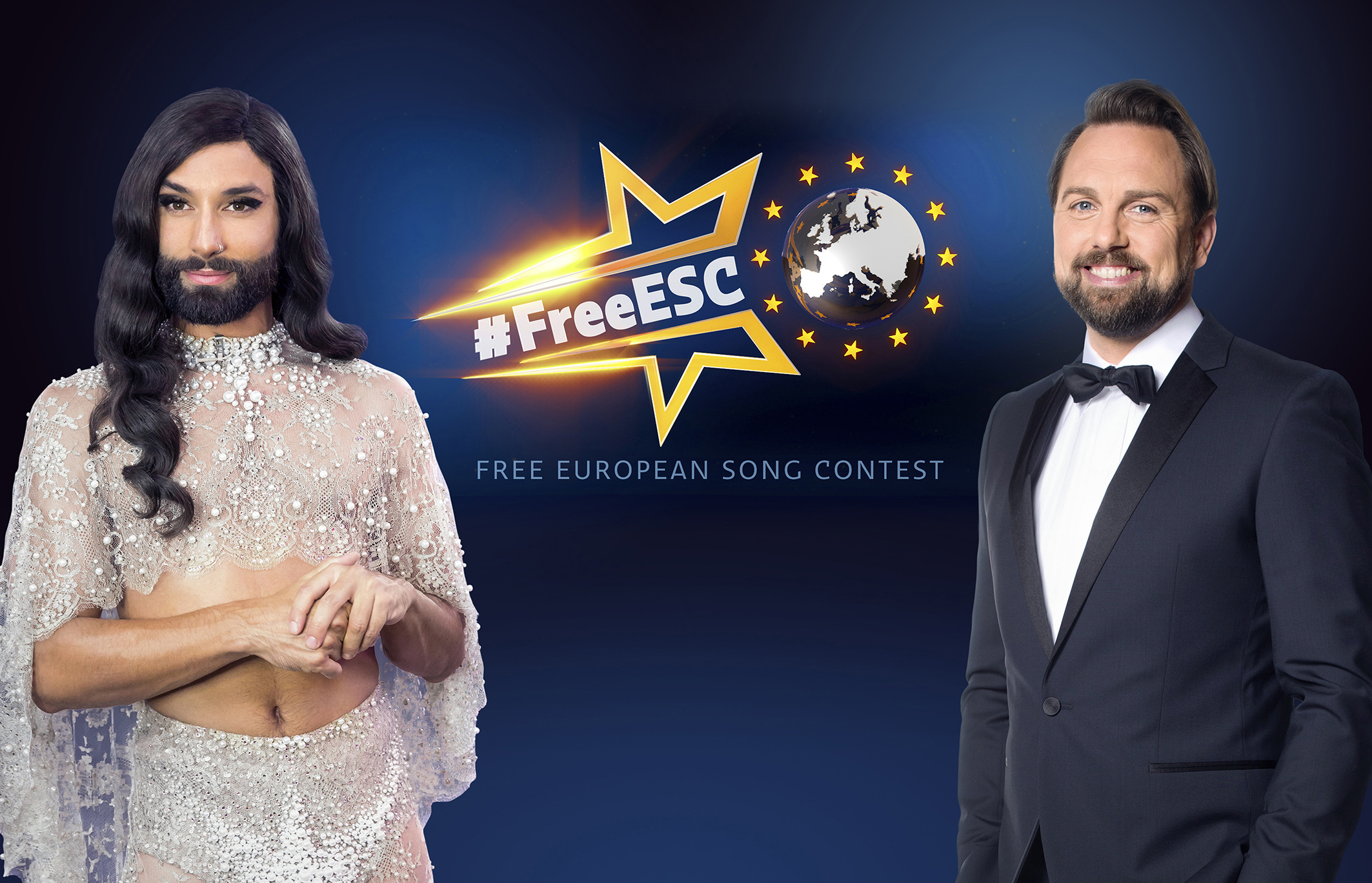 H Conchita Wurst συμπαρουσιάστρια του Free European Song Contest