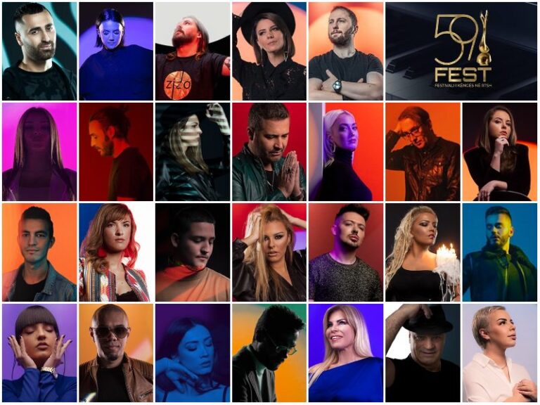 Festivali-i-Kenges-59-Albania-Eurovision-2019-Lineup-of-Competing-Acts