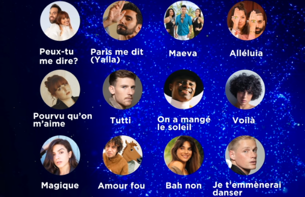 Γαλλία: Απόψε ο εθνικός τελικός της χώρας “Eurovision France: C’est vous qui décidez!”