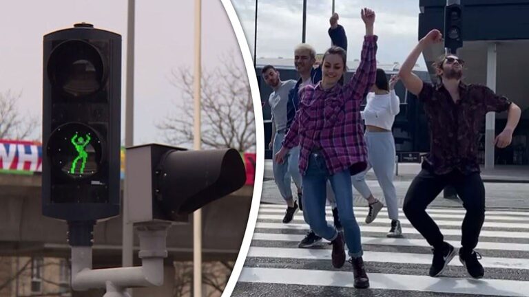 Het-dansende-verkeerslicht-valt-in-de-smaak-Foto-Rijnmond