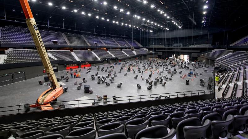 Eurovision 2021: Ξεκίνησε η κατασκευή της σκηνής του Rotterdam Ahoy