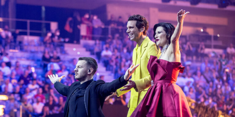 eurovision-2022-hosts-alessandro-cattelan-mika-laura-pausini