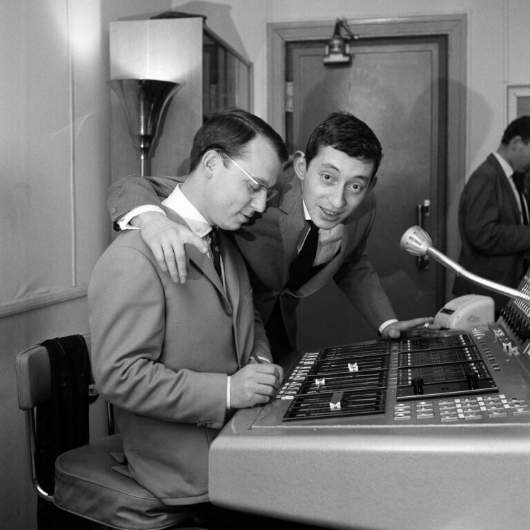 Serge Gainsbourg et Alain Goraguer