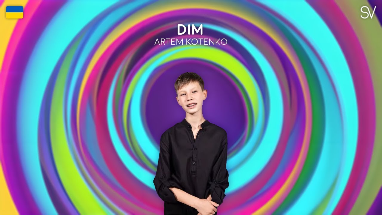 Με τον Artem Kotenko και το “Dim” η Ουκρανία στη Junior Eurovision!