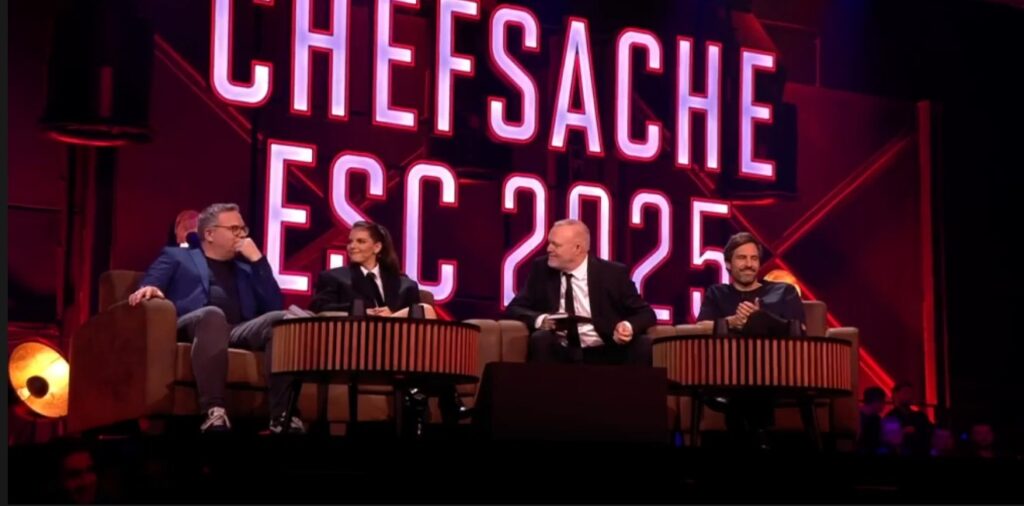 CHEFSACHEESCSEMIJURY-1024x506 Chefsache ESC 2025 : 1ος Ημιτελικός Γερμανίας Eurovision 2025 Γερμανία Εθνικοί Τελικοί  