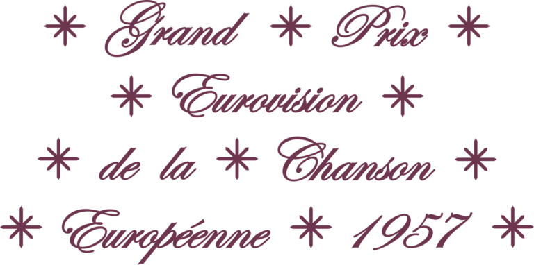 Eurovision, 1957, Frankfurt, Germany, Corry Brokken Net als toen,