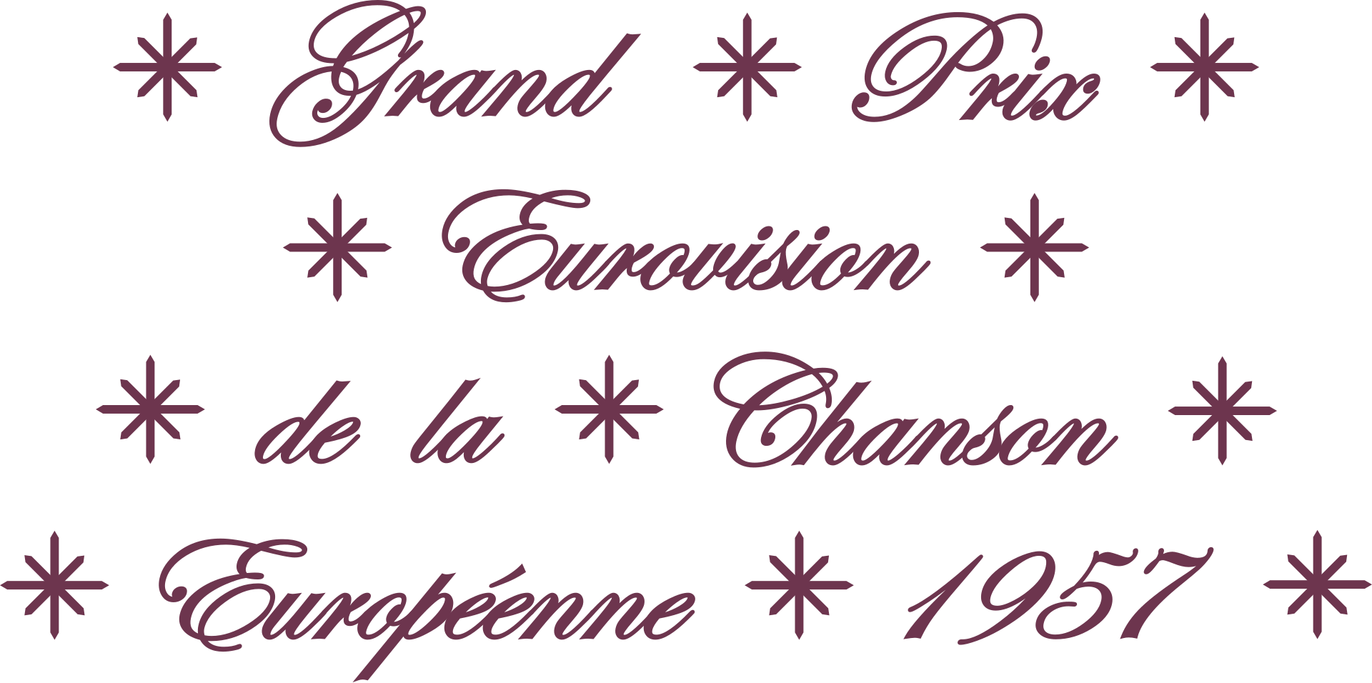 Eurovision, 1957, Frankfurt, Germany, Corry Brokken Net als toen,