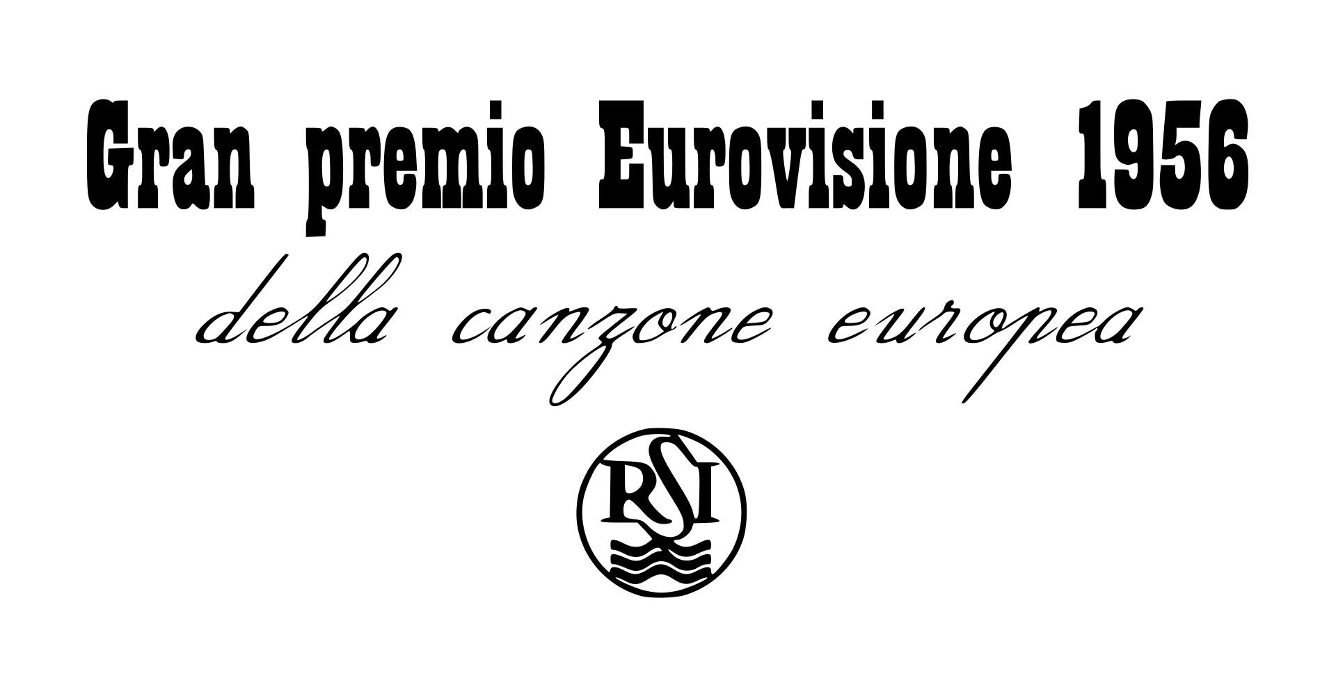 Eurovision 1956, Λουγκάνο, Ελβετία, Eurovision,