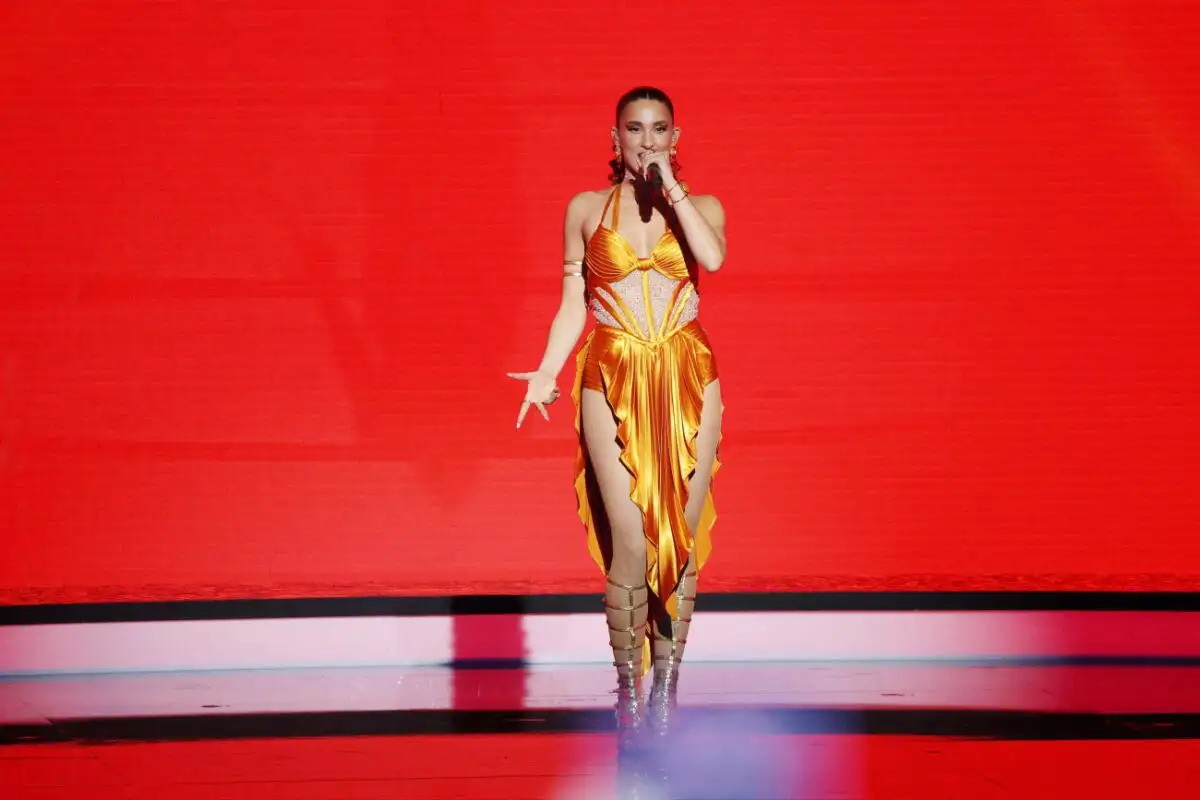 Η Evangelia ερμηνεύει το «Vale» στον Εθνικό Τελικό Eurovision 2025 για την Ελλάδα