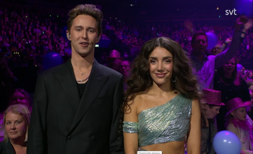 hosts-1024x621 Melodifestivalen 2026: Πρεμιέρα με Ανατροπές και Nostalgia – Στον Τελικό Greczula και A*Teens! Eurovision 2026 Εθνικοί Τελικοί Σουηδία  