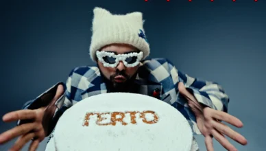 Ο Akylas σε στούντιο για το video clip του τραγουδιού Ferto - Eurovision 2026 Ελλάδα.