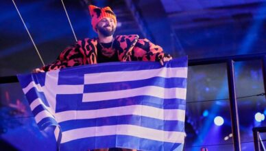 Γράφημα τηλεθέασης της ΕΡΤ για τον Α' Ημιτελικό της Eurovision 2026 με τον Akyla.