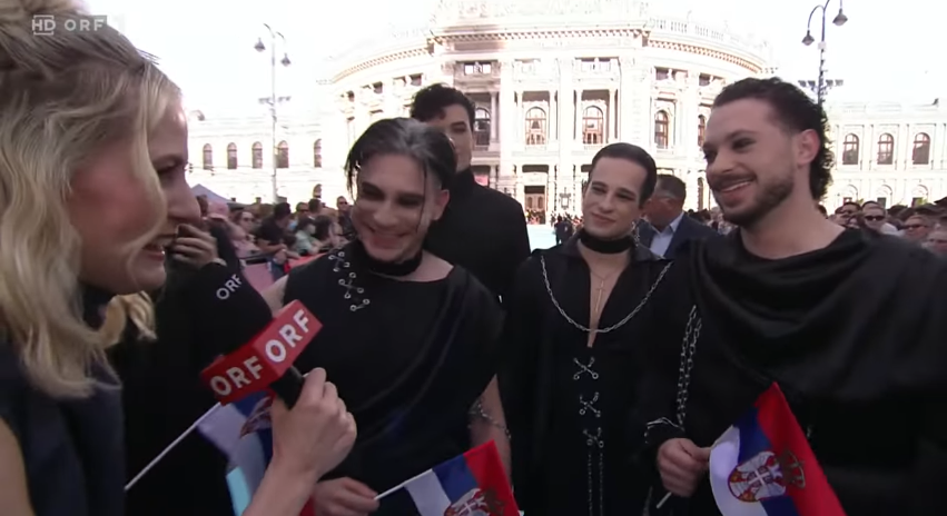 LIVE: Η Βιέννη "πλημμυρίζει" από το Τυρκουάζ Χαλί της Eurovision 2026! serbia LIVE: Η Βιέννη "πλημμυρίζει" από το Τυρκουάζ Χαλί της Eurovision 2026! Eurovision 2026